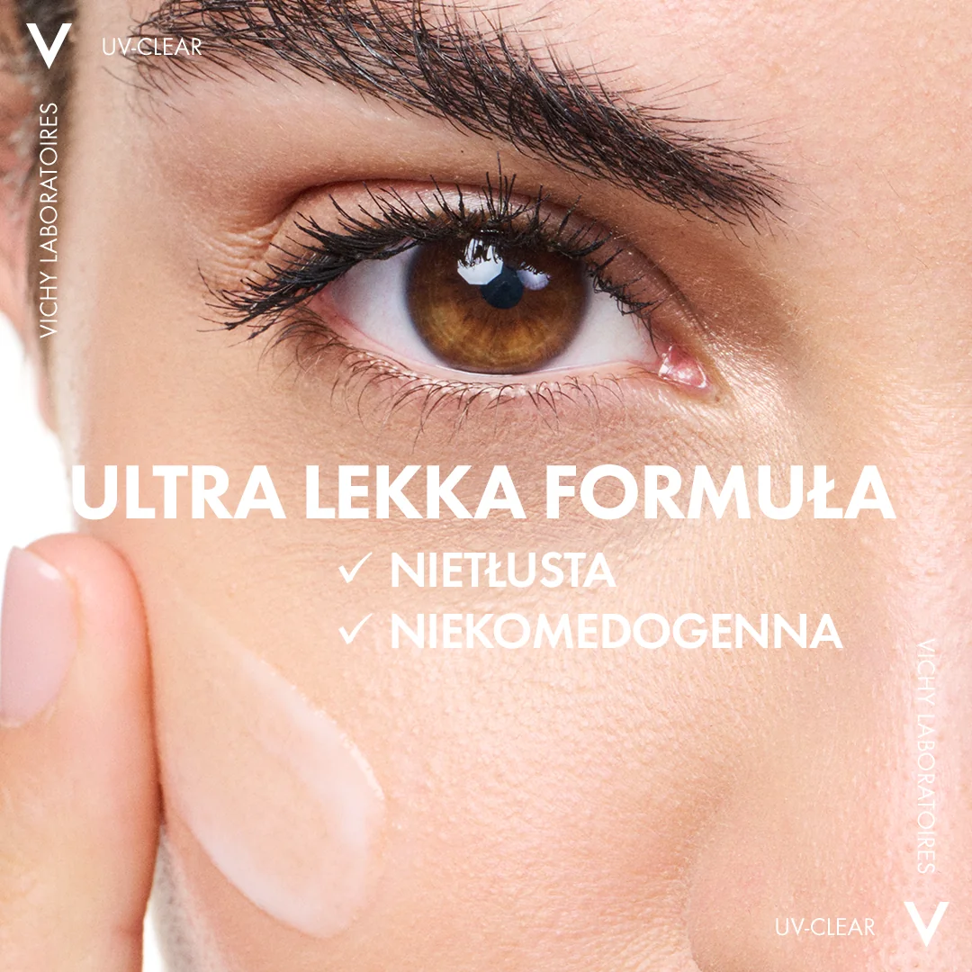 Vichy Capital Soleil UV-Clear fluid przeciw niedoskonałościom SPF 50+, 40 ml