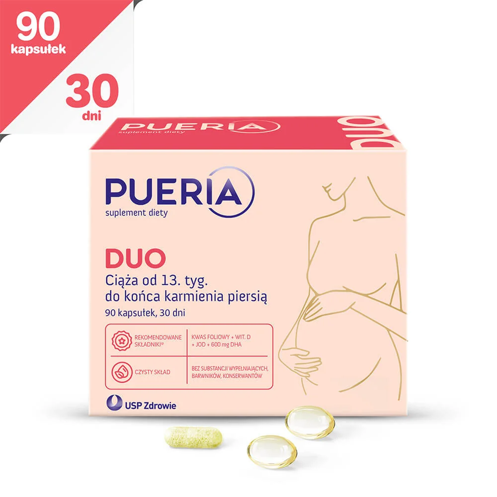 Pueria Duo suplement diety, 90 kapsułek