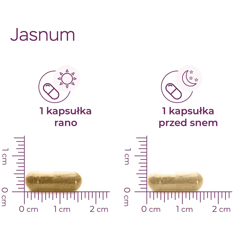 Jasnum, suplement diety, 30+30 kapsułek 
