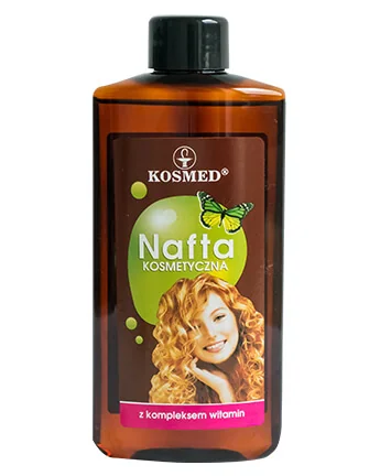 Kosmed nafta kosmetyczna z witaminami do włosów, 150 ml