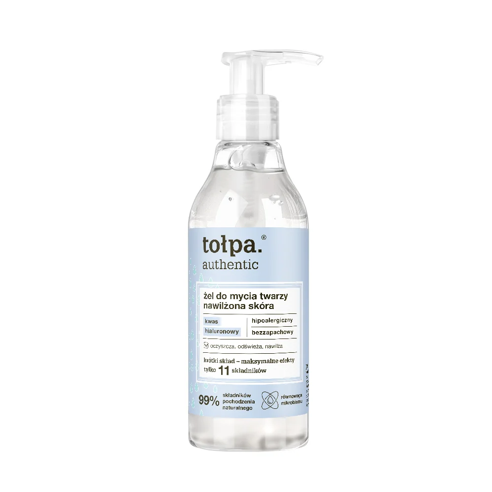 Tołpa Authentic żel do mycia twarzy, 195 ml
