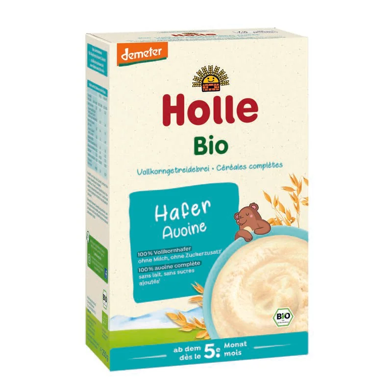 Holle BIO Demeter kaszka owsiana pełnoziarnista, 250 g