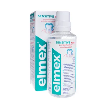 elmex Sensitive płyn do płukania jamy ustnej, 400 ml 