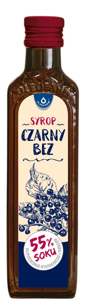 Oleofarm Syrop z Czarnego Bzu, 250 ml