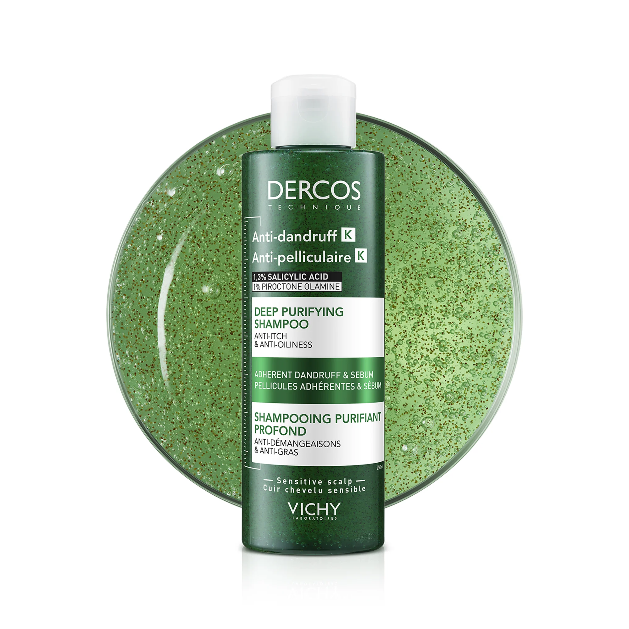 Vichy Dercos K szampon przeciwłupieżowy, 250 ml