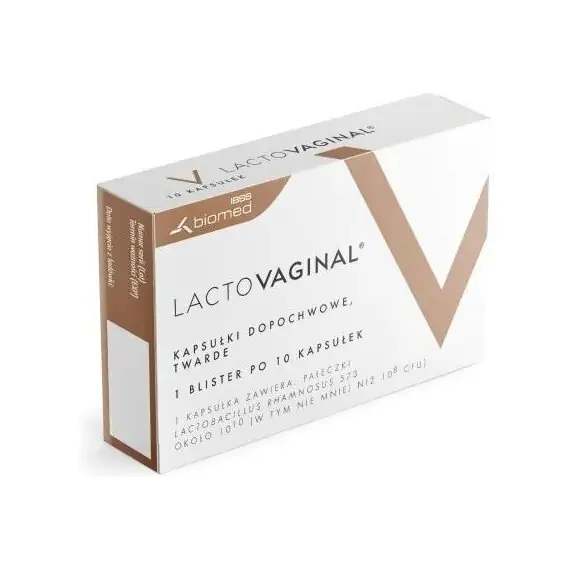 Lactovaginal 28 kapsułek dopochwowych