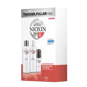 Nioxin System 4 zestaw do pielęgnacji włosów farbowanych, 1 szt. 