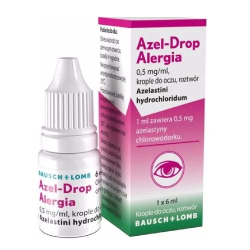Azel-Drop Alergia 0,5 mg krople do oczu, 6 ml
