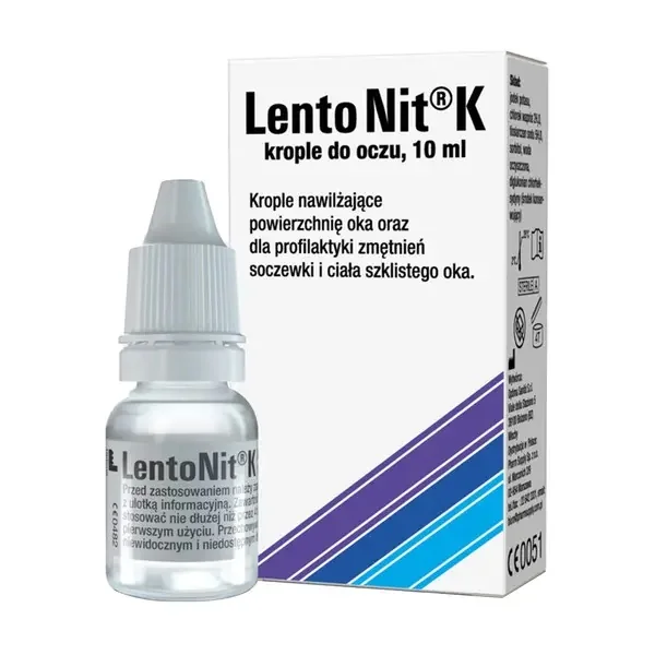 Lento Nit K krople do oczu, 10 ml
