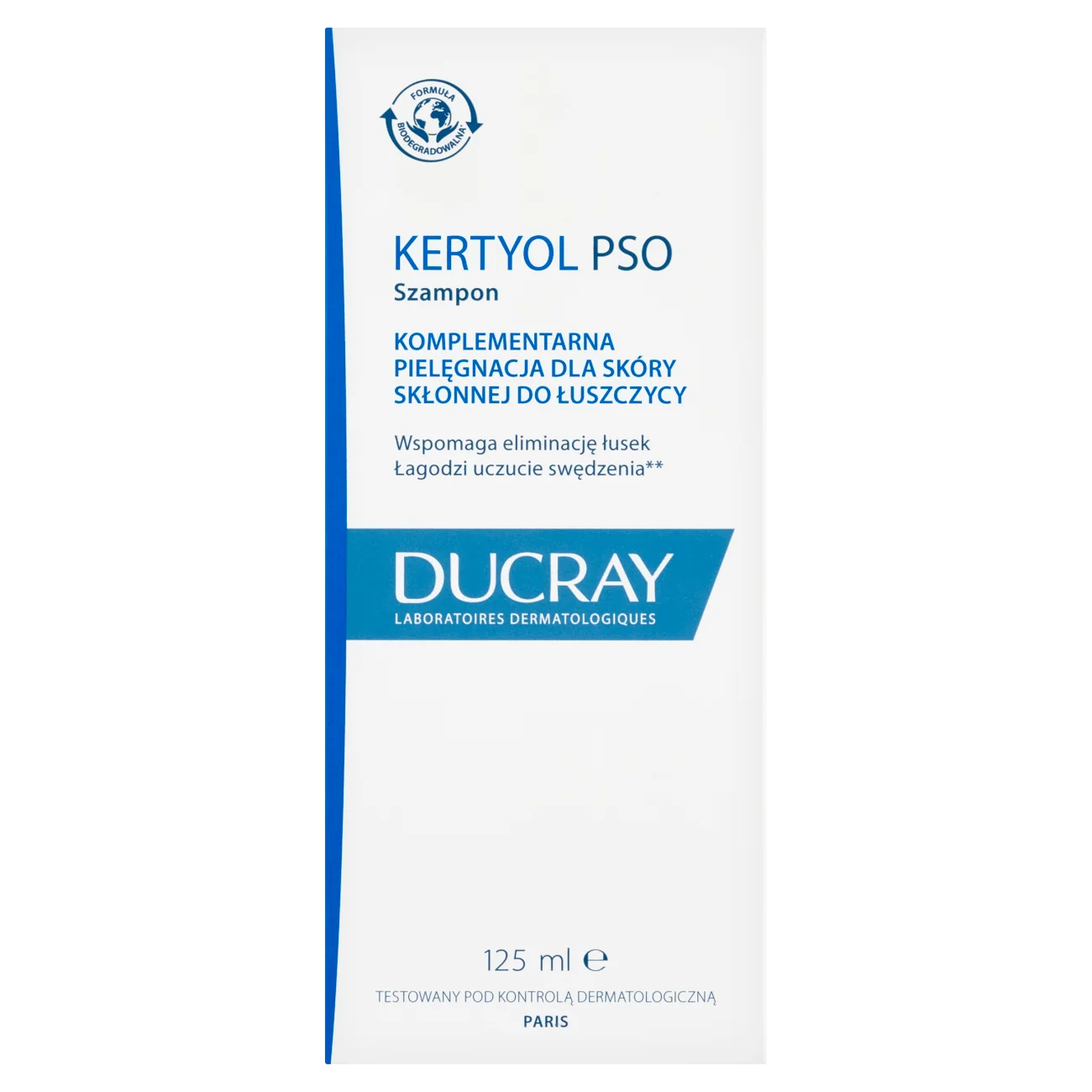Ducray Kertyol PSO szampon do skóry skłonnej do łuszczycy, 125 ml