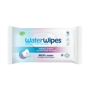 WaterWipes BIO Adult Care Chusteczki nawilżane wodne dla dorosłych, 30 sztuk 