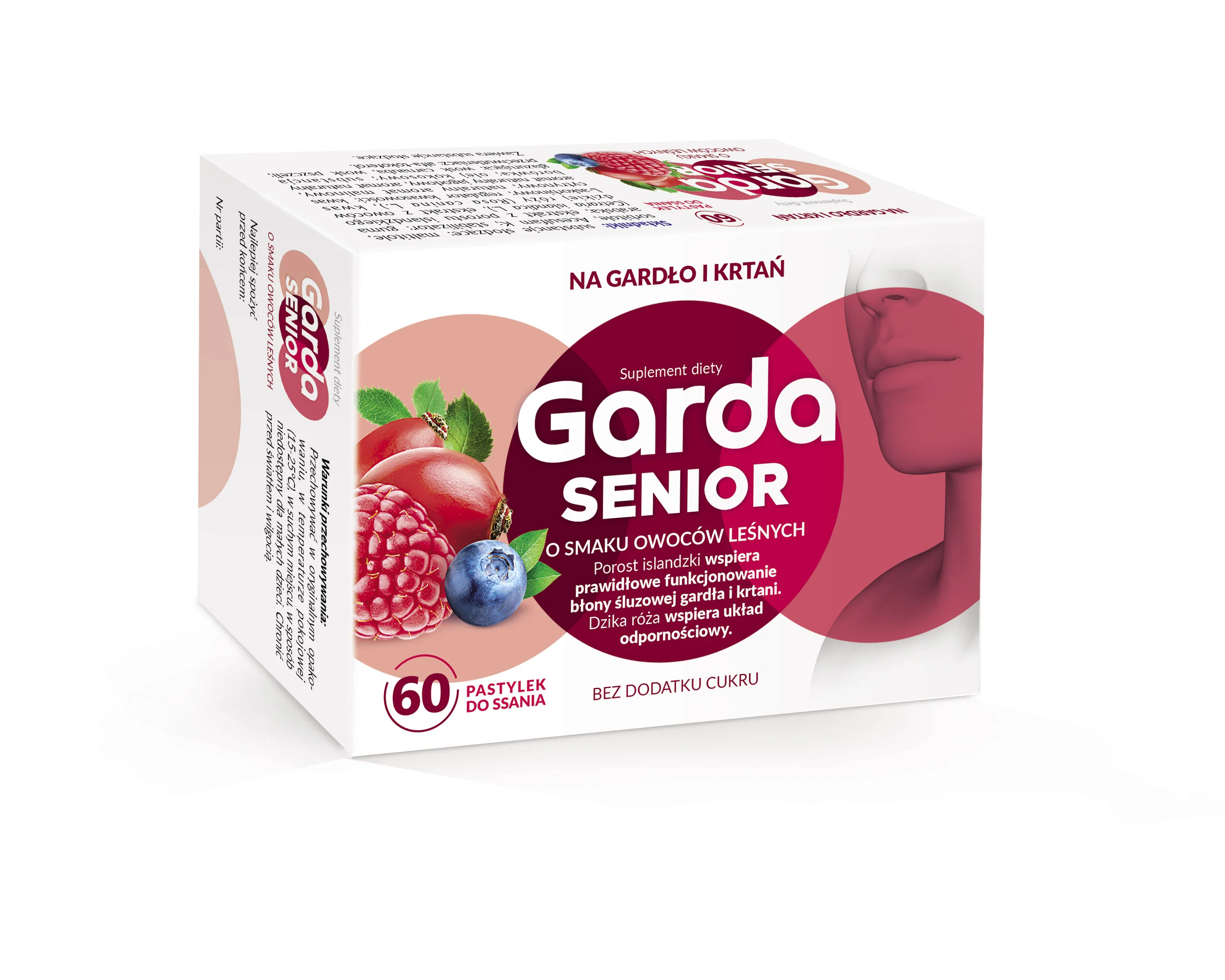 Garda Senior 60 pastylek o smaku ooców leśnych