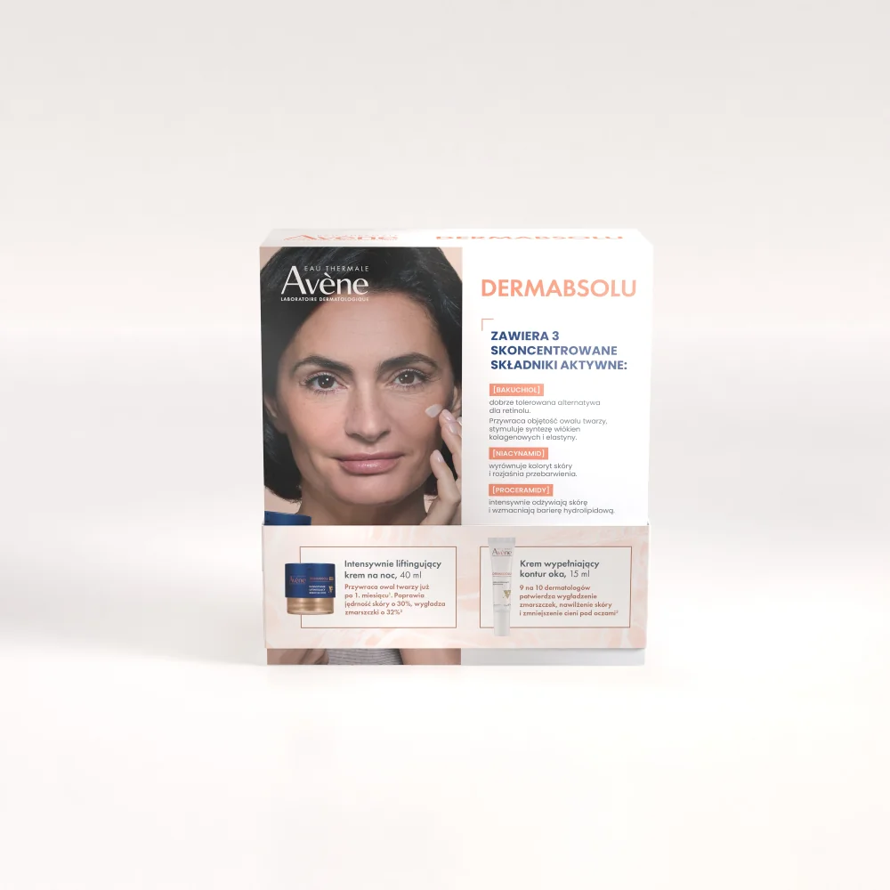 Eau Thermale Avene DermAbsolu zestaw krem na noc, 40 ml + krem pod oczy, 15 ml