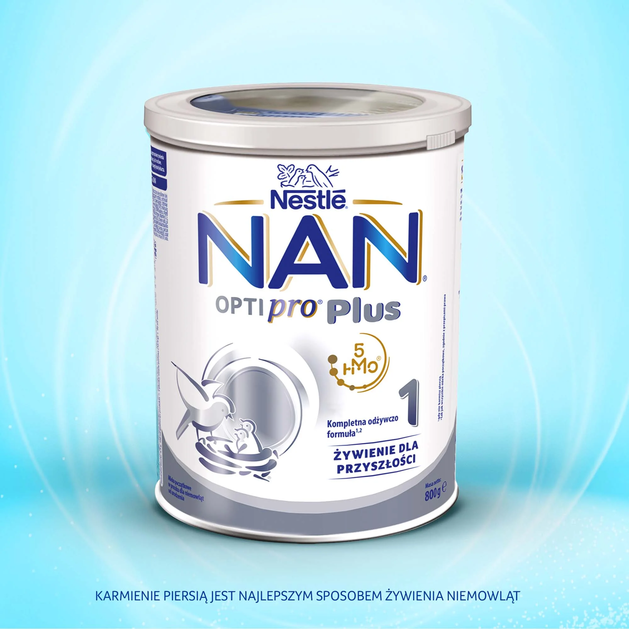 Nestle Nan Optipro Plus 1 HM-O mleko początkowe, 800 g