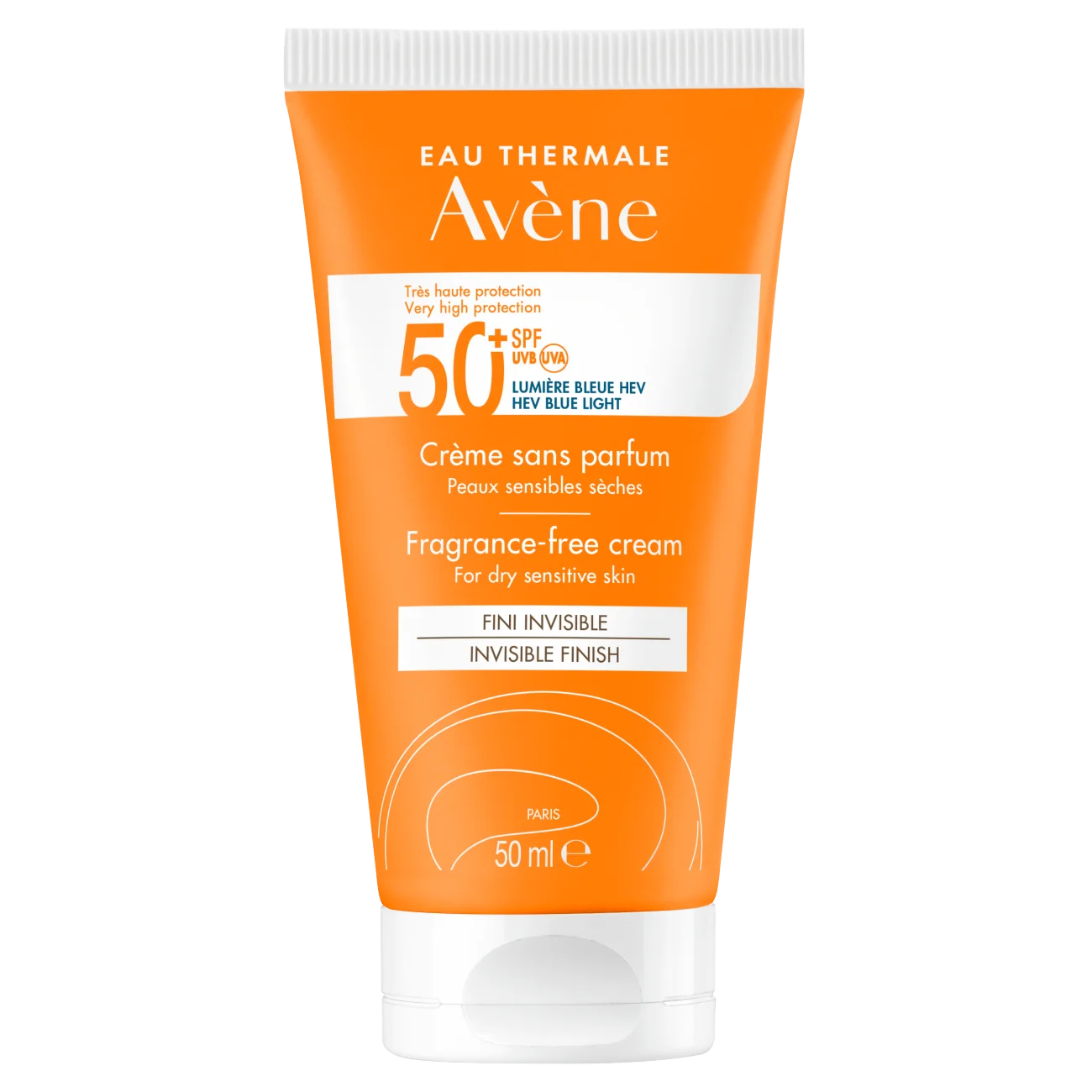 Avene Eau Thermale krem bez zapachu SPF 50+, 50 ml