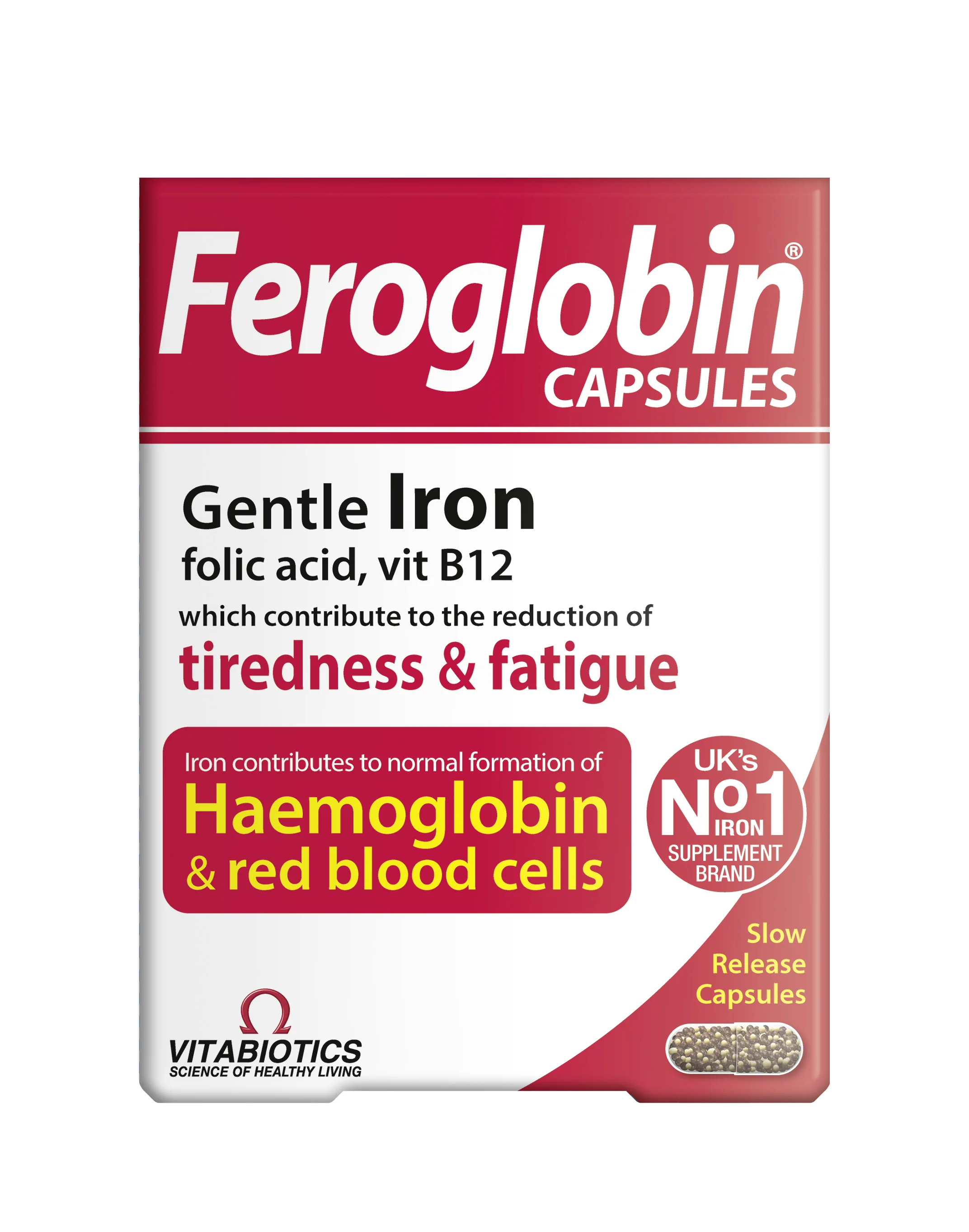 Vitabiotics Feroglobin 30 kapsułek