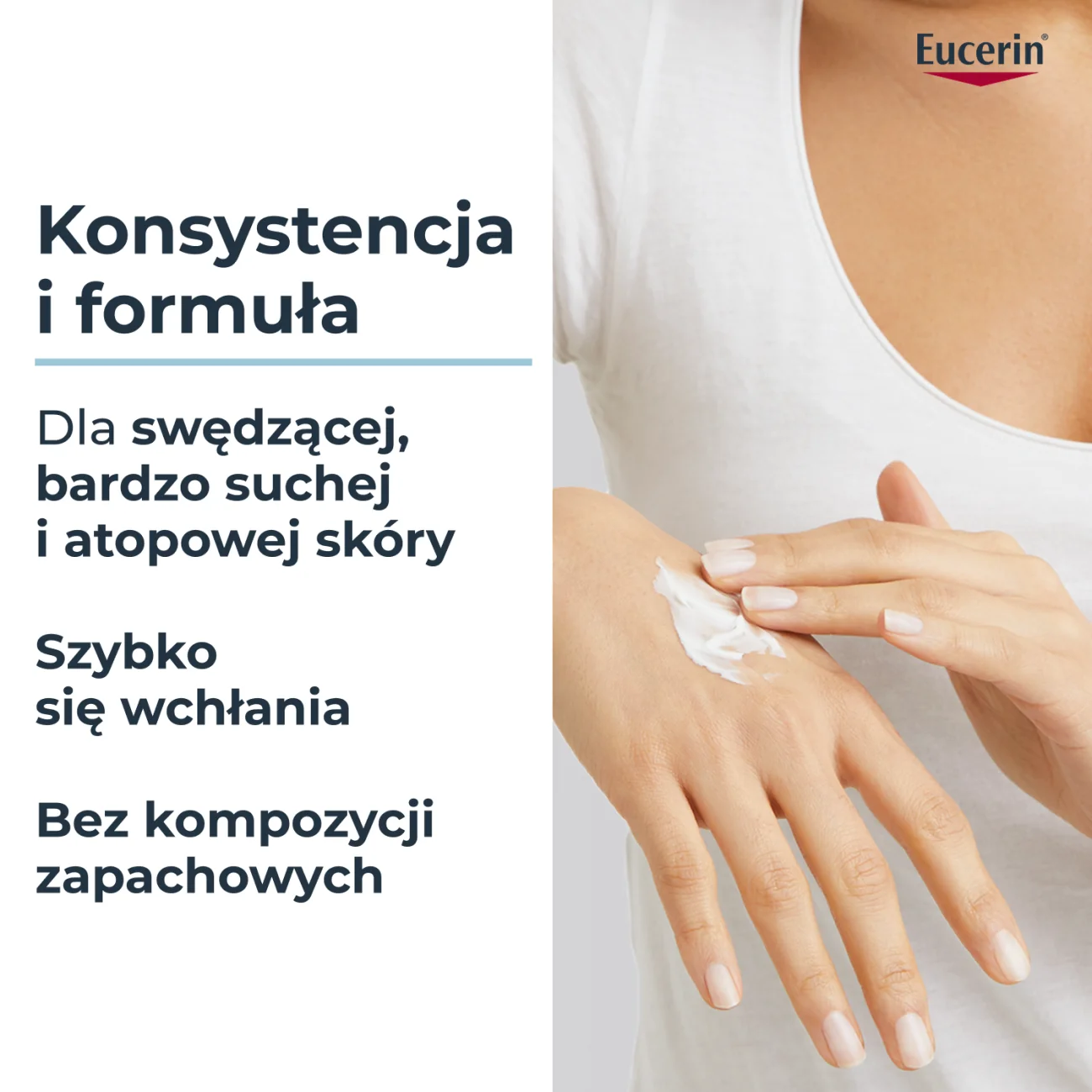 Eucerin AtopiControl kojący krem do rąk, 75ml