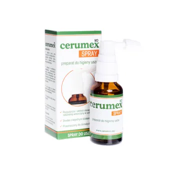Cerumex MD Spray, preparat do higieny uszu, 30 ml 