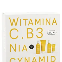Ziaja zestaw witamina c.b3 niacynamid (190 ml + 30 ml + 50 ml + 50 ml)