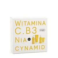 Ziaja zestaw witamina c.b3 niacynamid (190 ml + 30 ml + 50 ml + 50 ml)