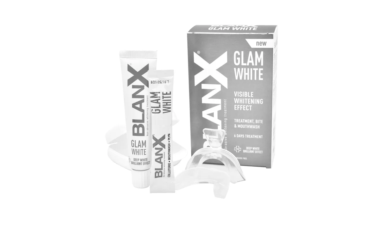 BlanX Glam White, zestaw do wybielania zębów, 1 sztuka