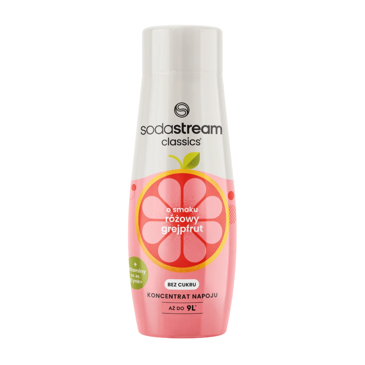 SodaStream syrop o smaku różowego grejpfruta bez cukru, 440 ml