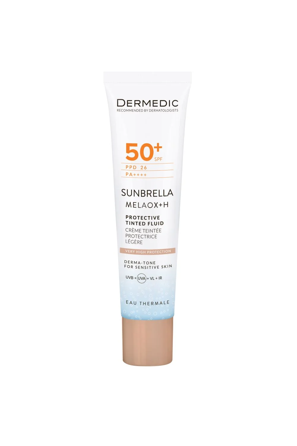 Dermedic Sunbrella lekki ochronny krem tonujący SPF 50+, 40 ml