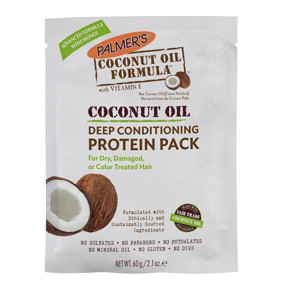 Palmer's Coconut Oil Formula kuracja proteinowa do włosów z olejkiem kokosowym, 60 g