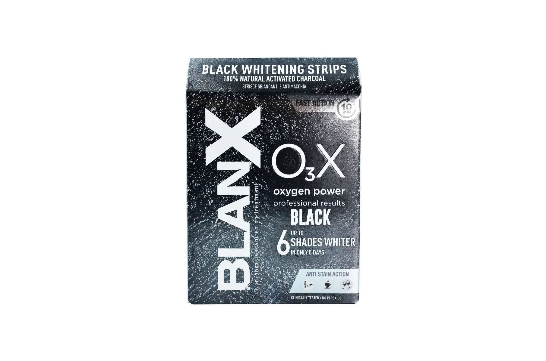 BlanX O3X Black Paski wybielające, 10 sztuk
