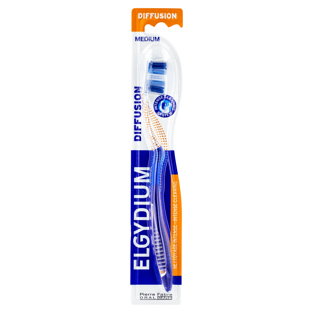 Elgydium Diffusion Medium szczoteczka do zębów, 1 szt.