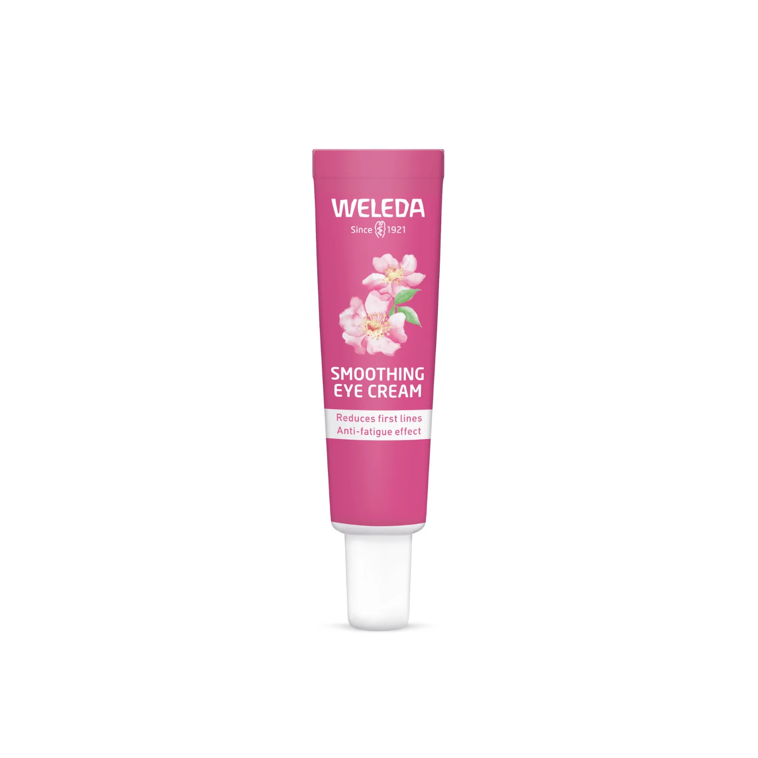 Weleda wygładzający krem pod oczy z dziką różą i białą herbatą, 12 ml