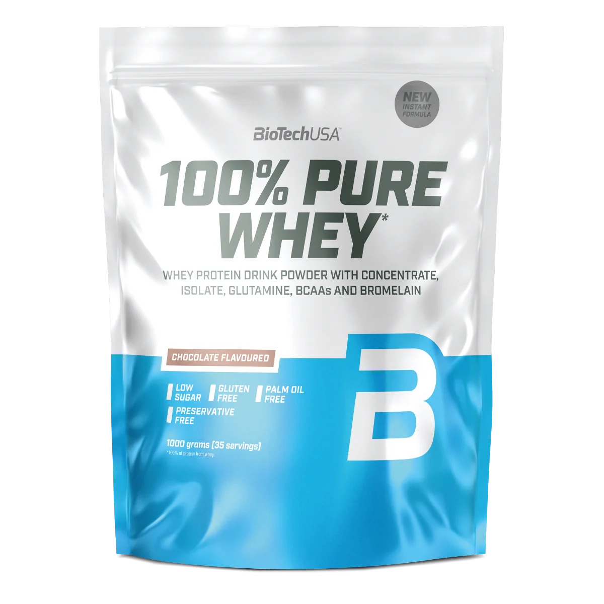BioTechUSA 100% Pure Whey o smaku czekolady, proszek, 1000 g