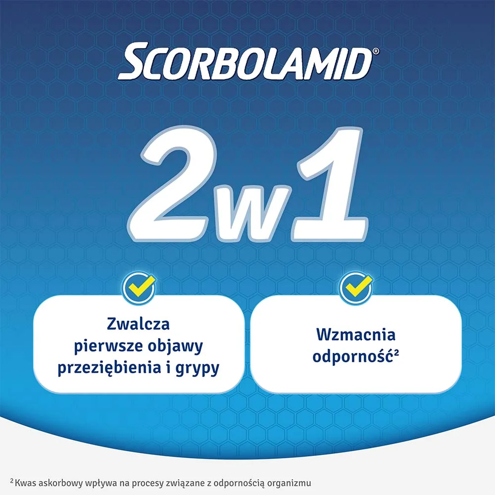 Scorbolamid 300 mg + 100 mg + 5 mg, 20 tabletek drażowanych