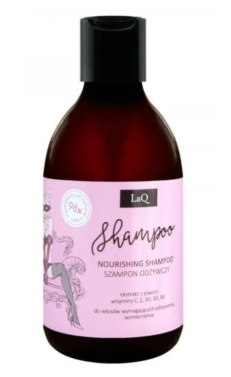 LaQ Piwonia szampon odżywczy, 300 ml