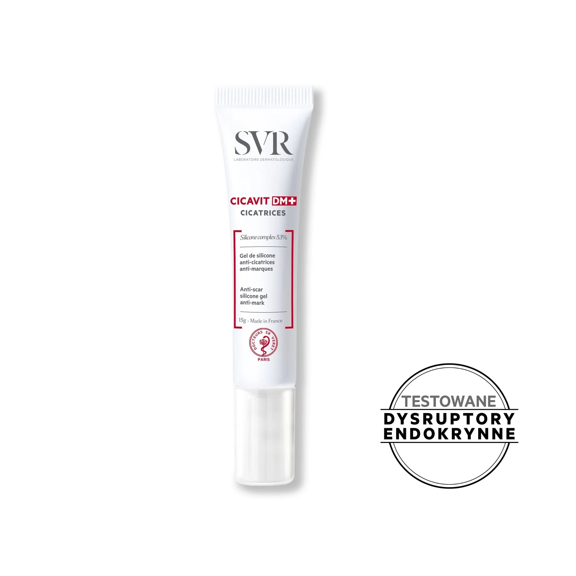 SVR Cicavit+ DM Cicatrices żel silikonowy na blizny, 15 ml