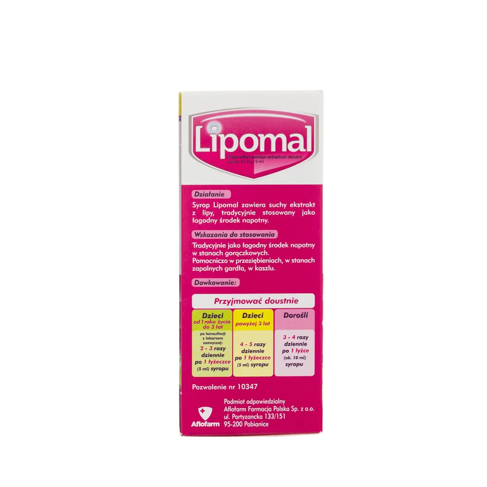 Lipomal 97 mg/5 ml, syrop, 125 g 
