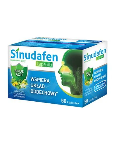 Sinudafen 50 kapsułek