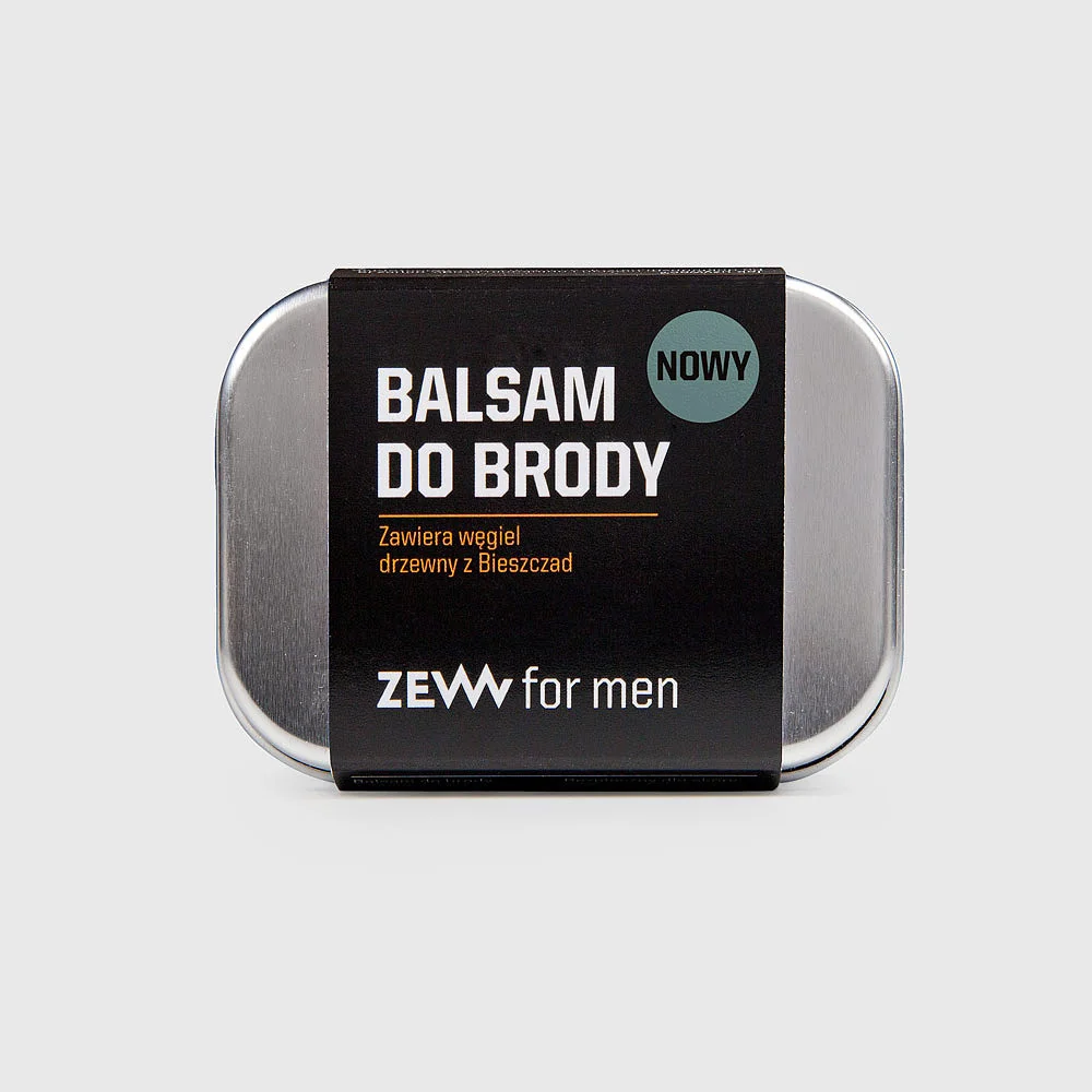 ZEW for men balsam do brody z węglem drzewnym, 80 ml
