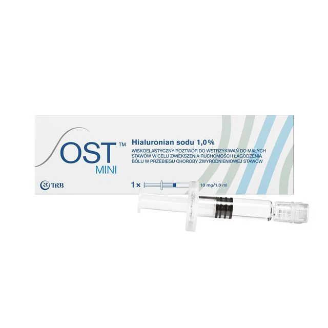 OST Mini Hialuronian sodu 1,0%, 1 ampułko-strzykawka