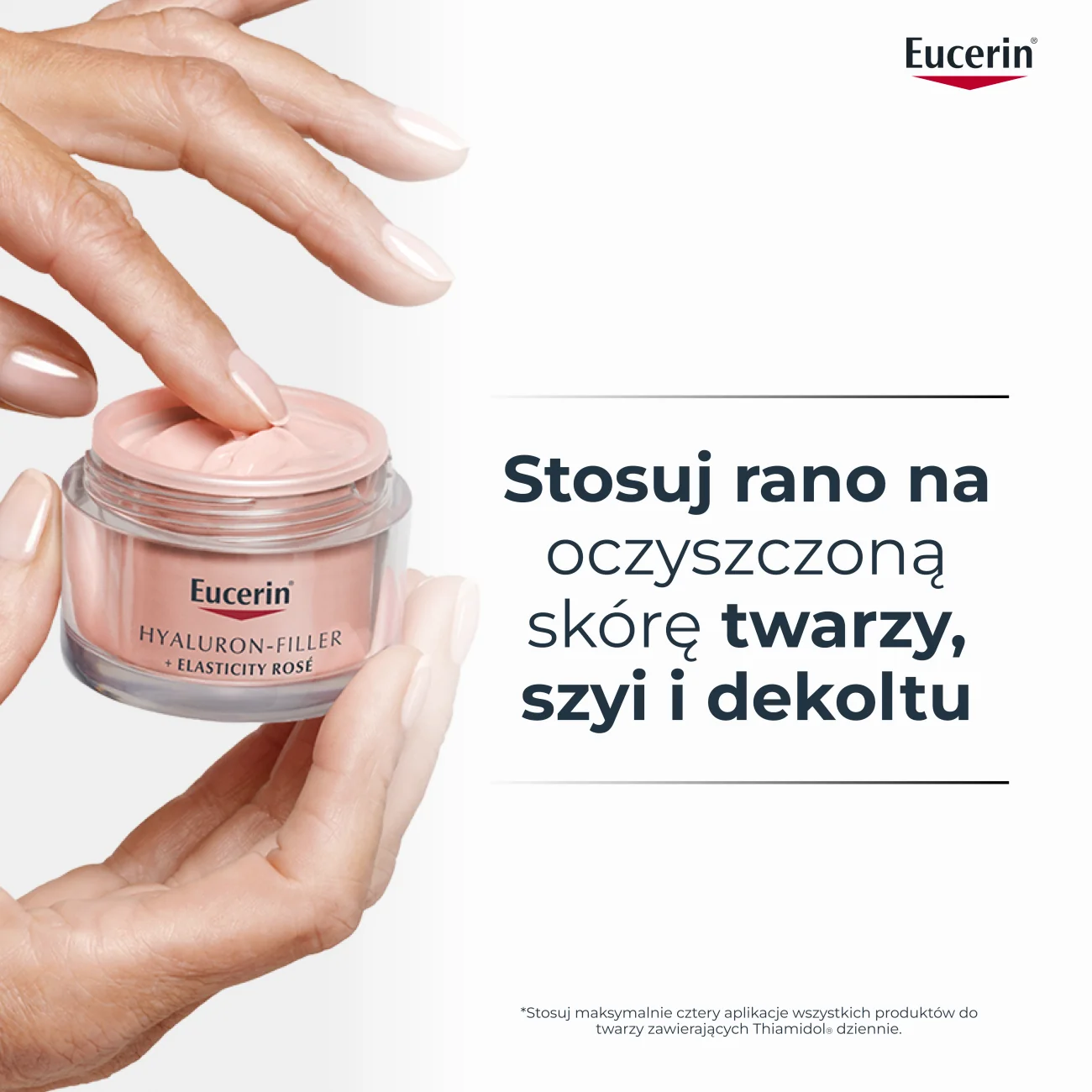 Eucerin Hyaluron-Filler + Elasticity Rose Krem na dzień z SPF 30, 50 ml