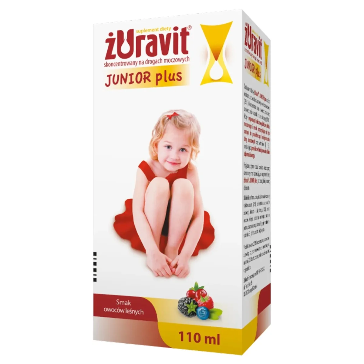 Żuravit Junior Plus syrop, 110 ml