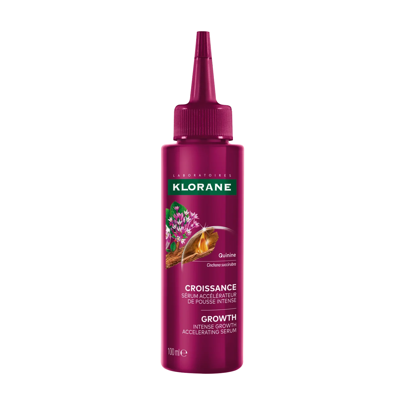 Klorane Wzrost serum intensywnie przyspieszające wzrost włosów, 100 ml