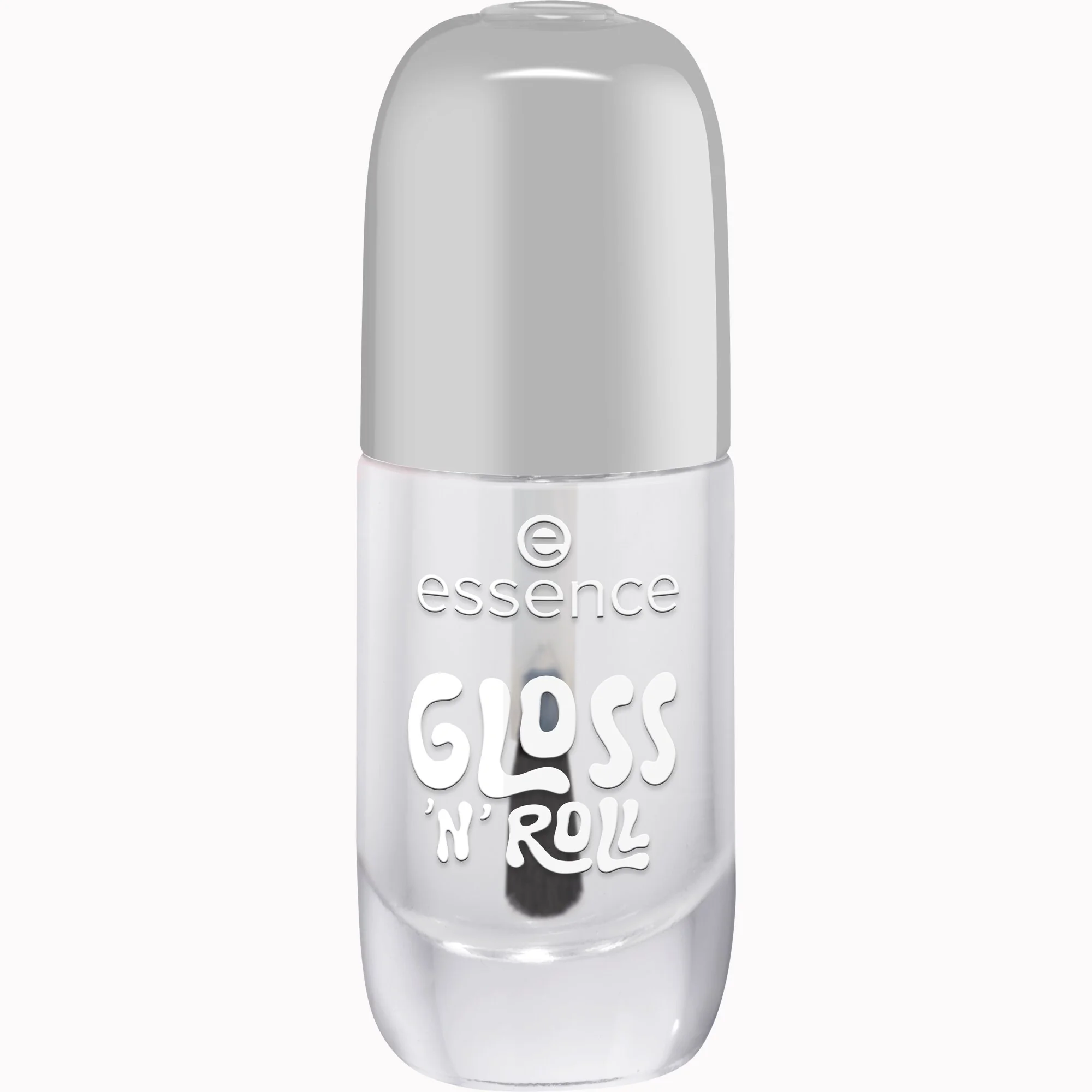 Essence Gel Nail Polish lakier do paznokci 01 Gloss 'N' Roll, 8 ml