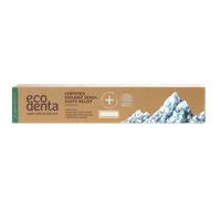Ecodenta Certyfikowana Cosmos Organic organiczna pasta do zębów wrażliwych z solą, 75 ml