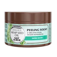 Equalan GlySkinCare Organic Hemp Oil, peeling solny z olejem konopnym, 400 g