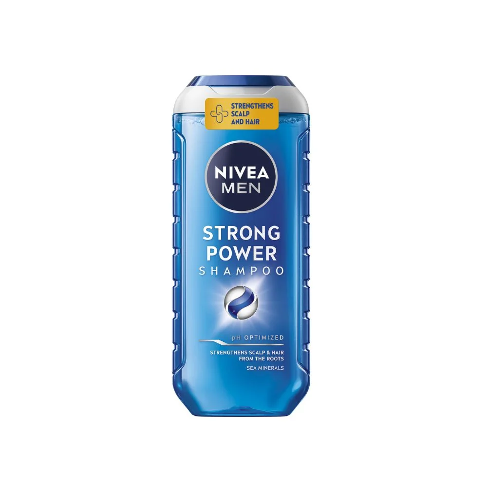 Nivea Men Strong Power szampon, 250 ml
