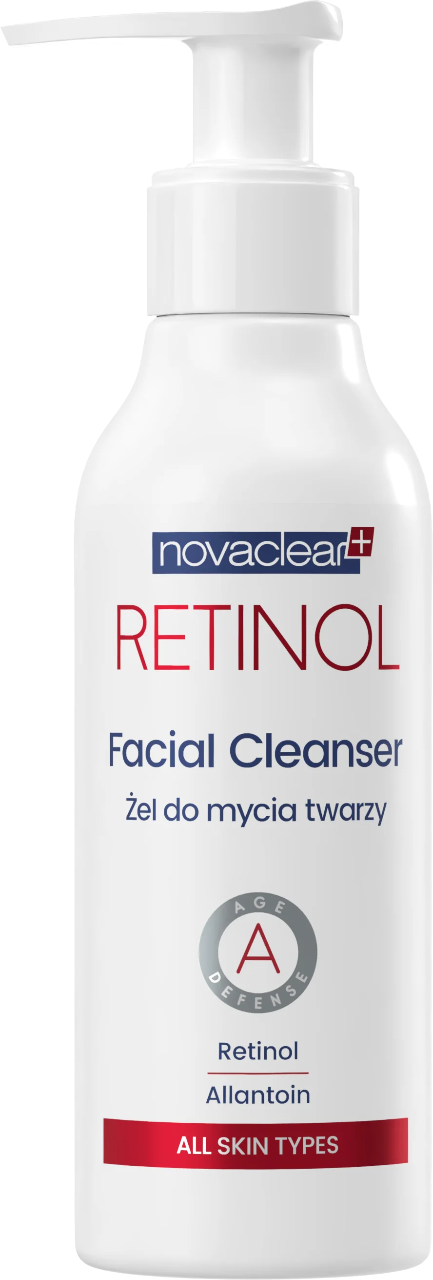 Novaclear Retinol żel do mycia twarzy, 150 ml