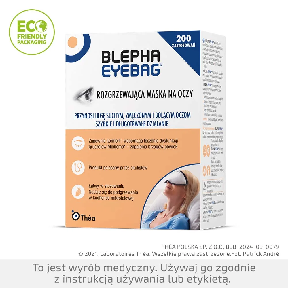 Blepha Eyebag maska rozgrzewająca na oczy