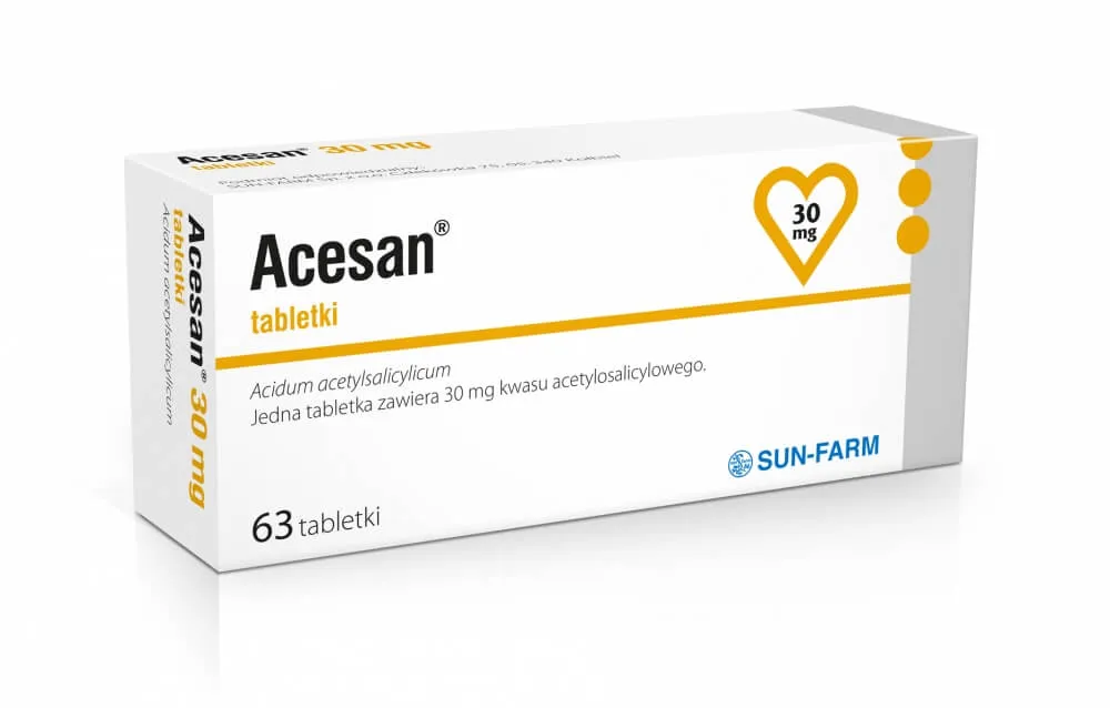 Acesan, 30mg, 63 tabletki