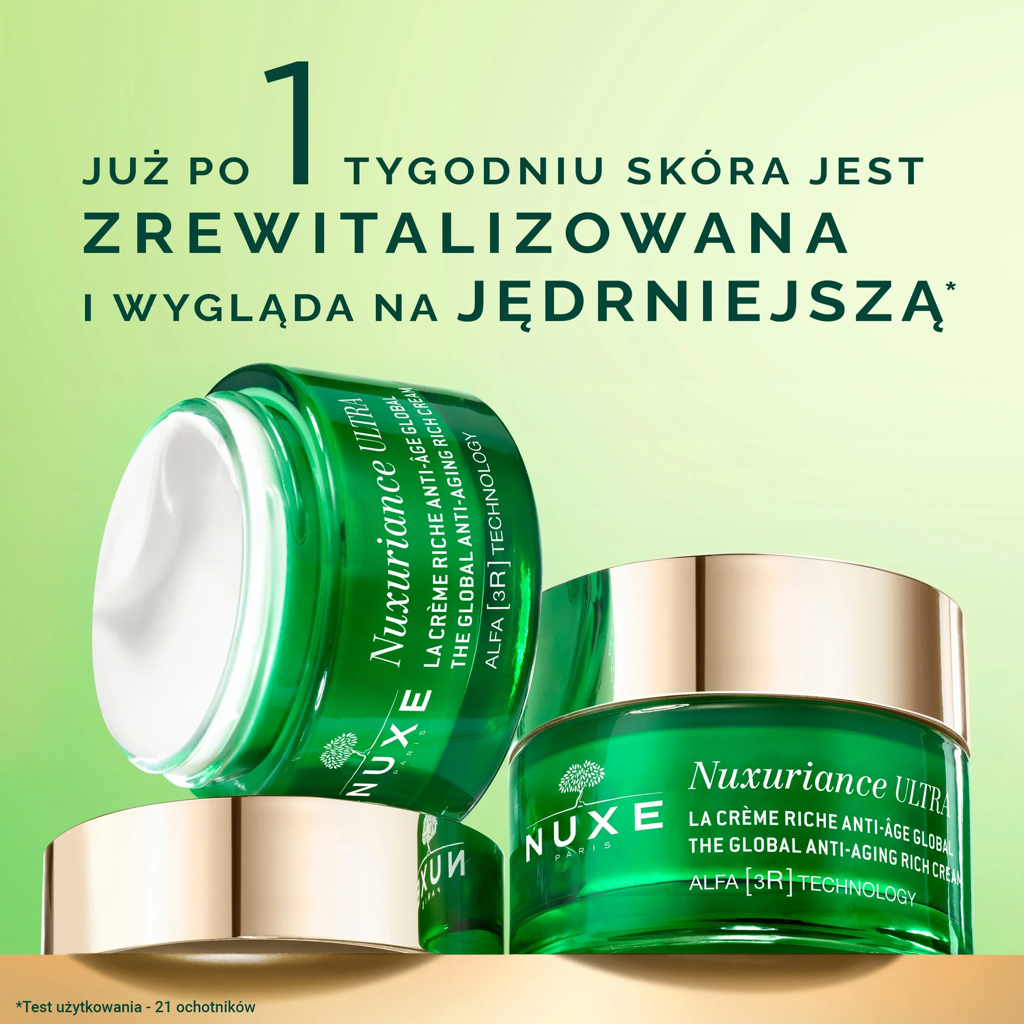 NUXE Nuxuriance Ultra bogaty krem do twarzy przeciwstarzeniowy na dzień, 50 ml